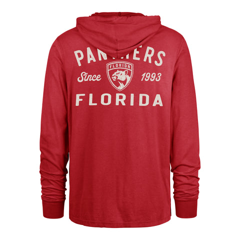 Florida Panthers 47 Brand Racer Red Dusted Jersey T-Shirt Hoodie - Red