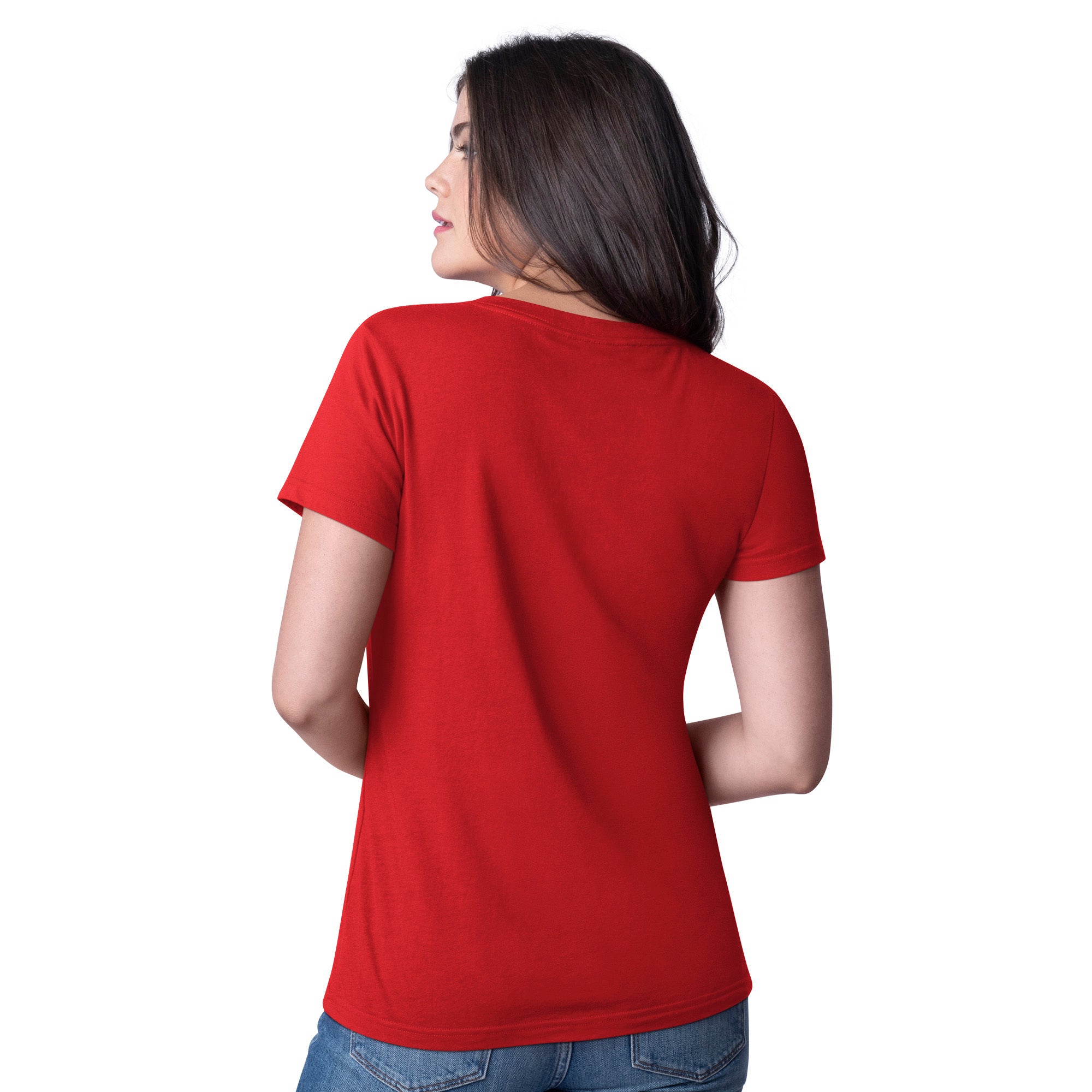 Florida Panthers Glll Women's V-Neck T-Shirt - Red