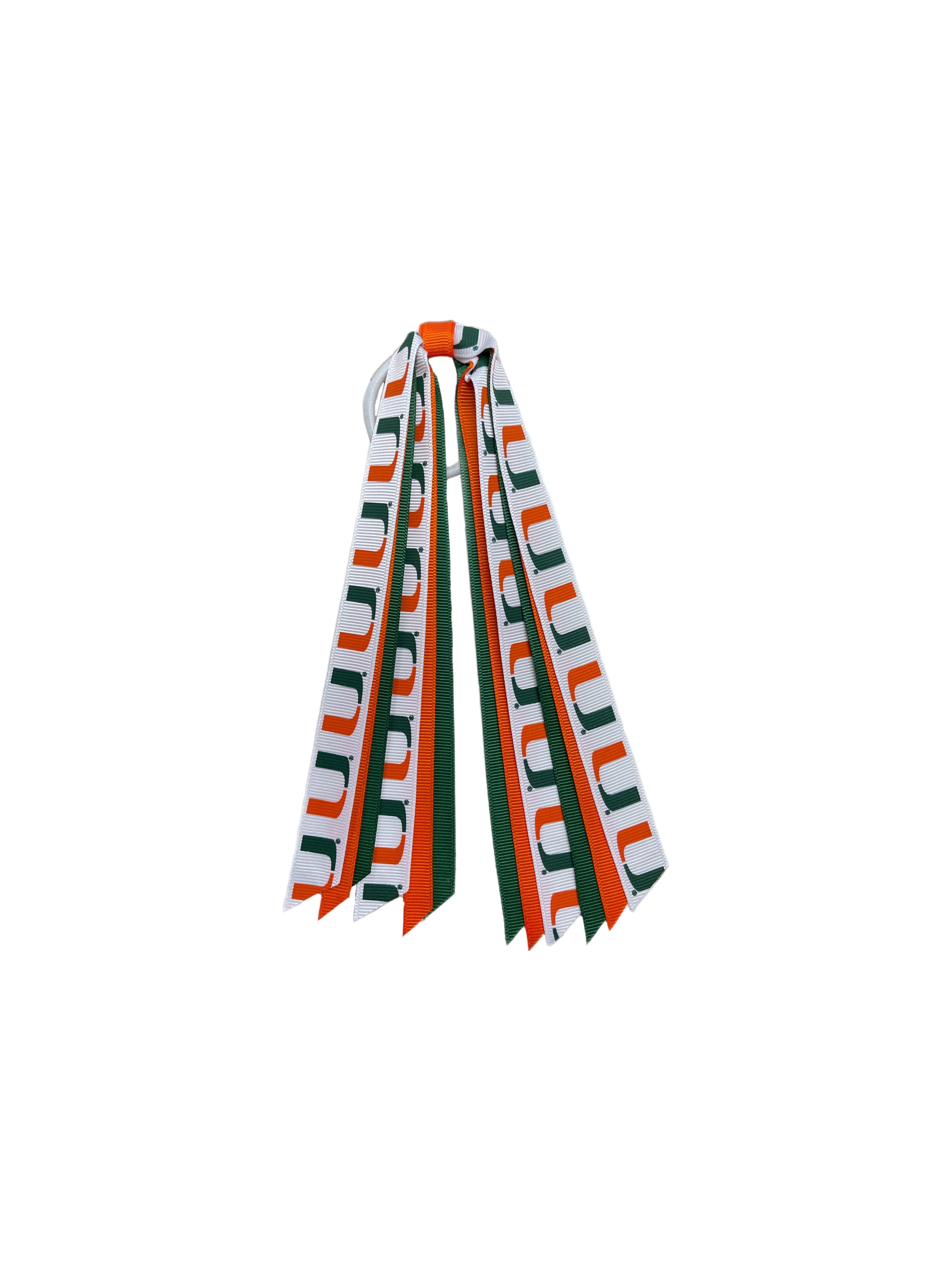 Miami Hurricanes Mini Pony Streamer