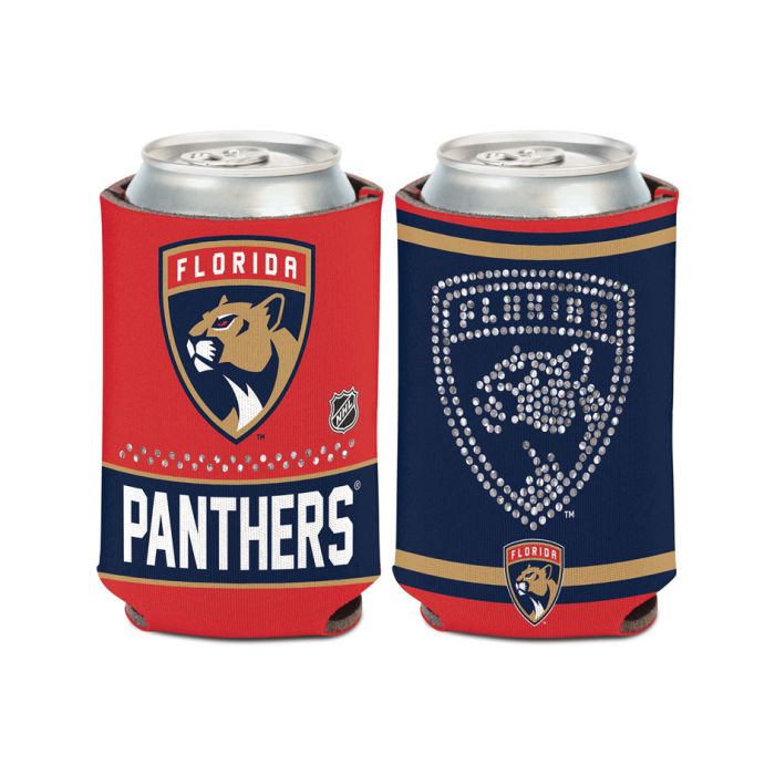 Florida Panthers 2-Sided Bling Logo Can Cooler - 12 oz