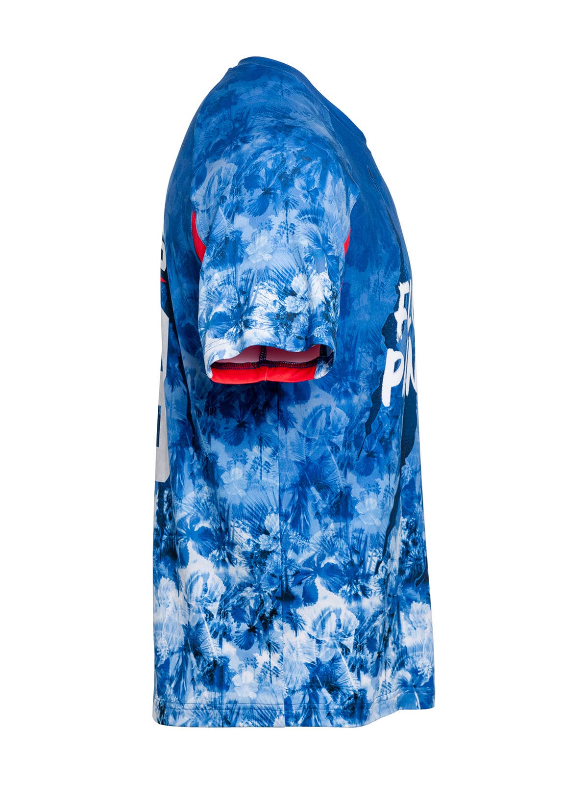 Florida Panthers Sublimated Floral Ice T-Shirt - Blue