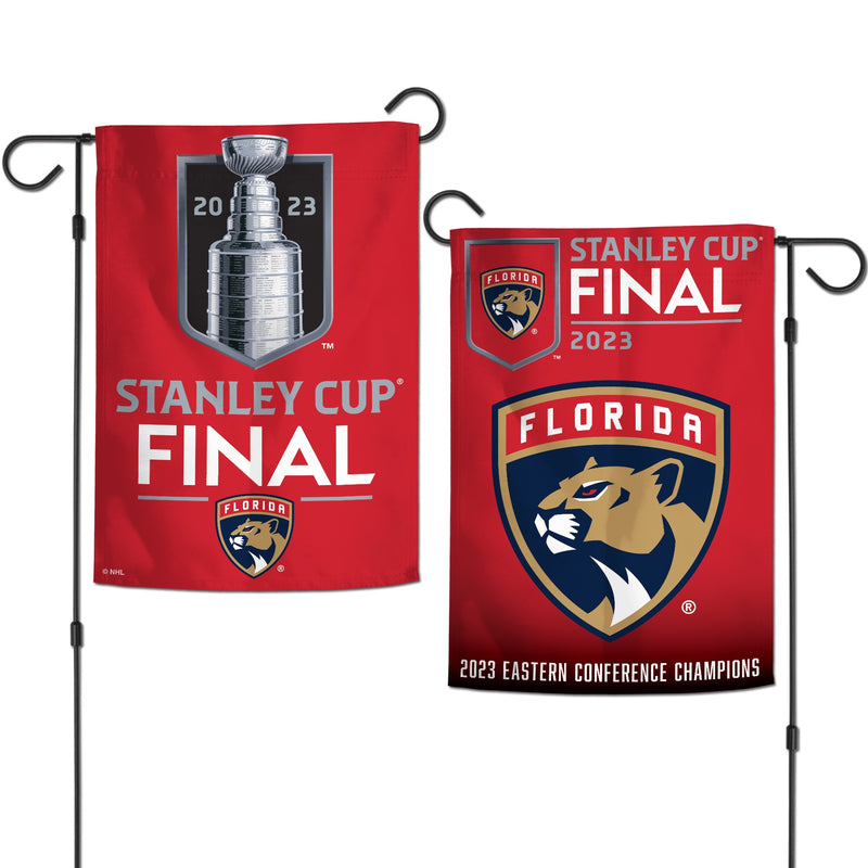 Florida Panthers 2023 Stanley Cup Finals 2-Sided Garden Flag - 12.5" x 18"