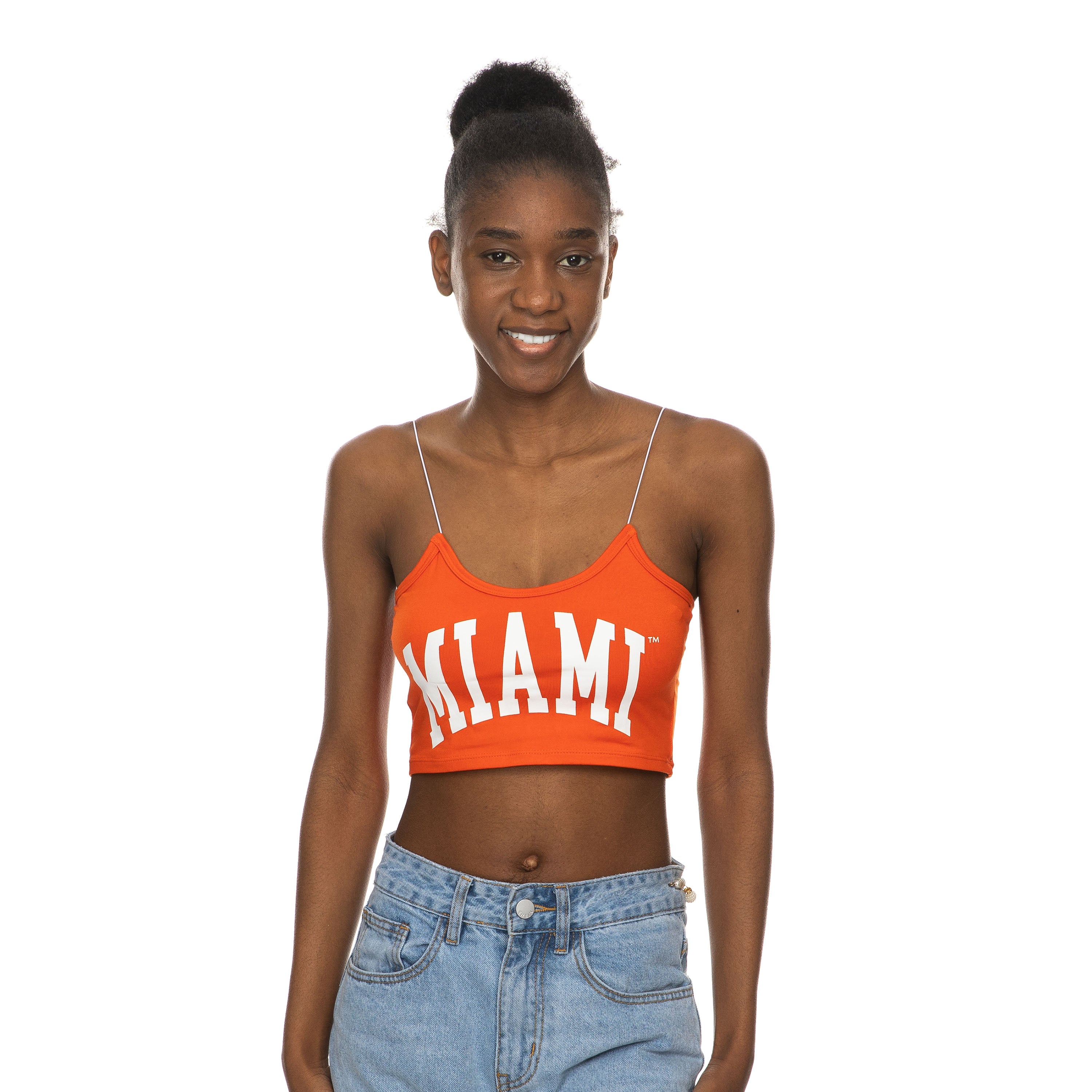 Miami ZooZatz Miami Skinny Strap Tank - Orange