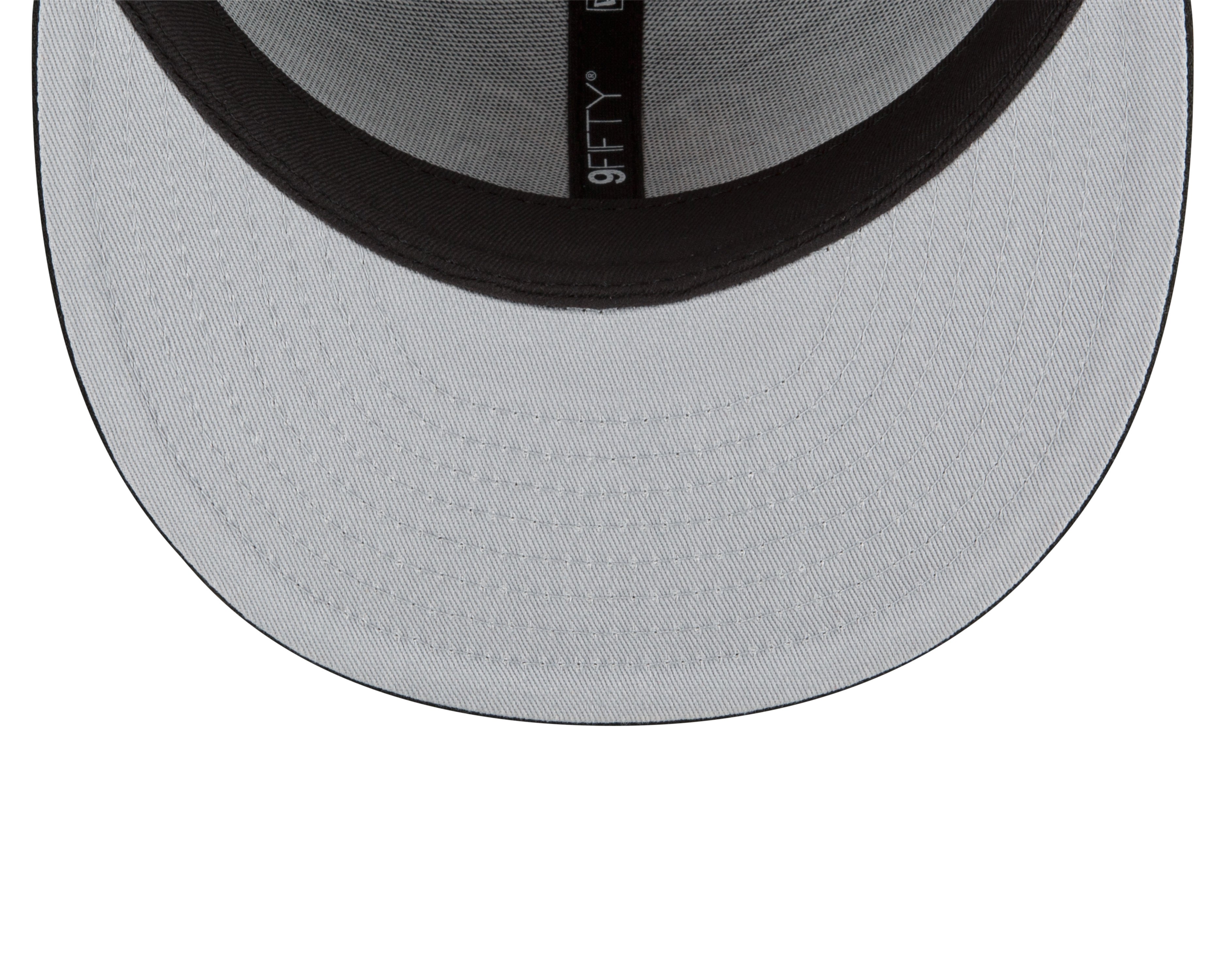 Miami Heat Youth New Era 2023 NBA City Edition Alternate 9Fifty Snapback Youth Hat - Black