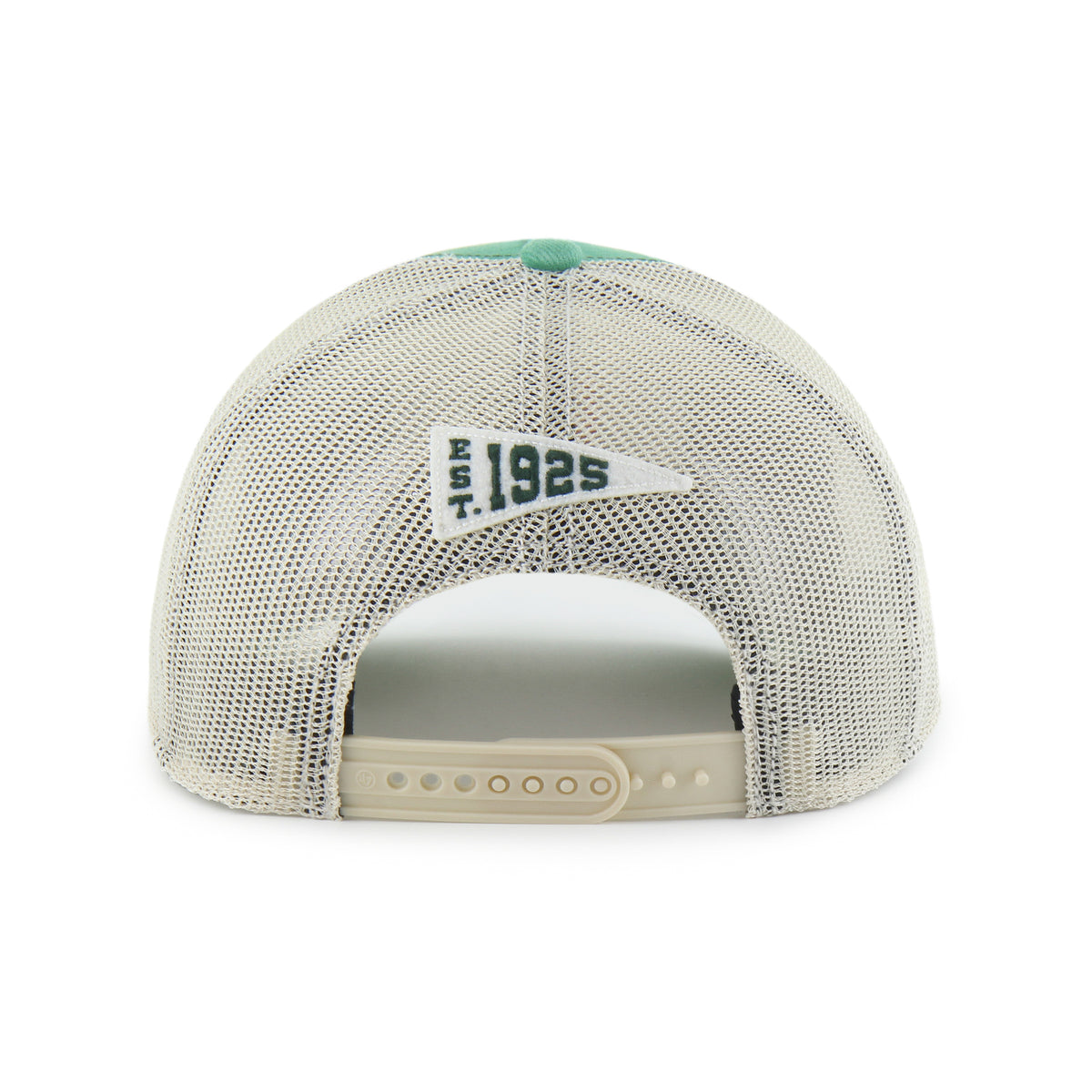 Miami Hurricanes 47 Brand Egremont Trucker Hat - Mixed Green/Cream