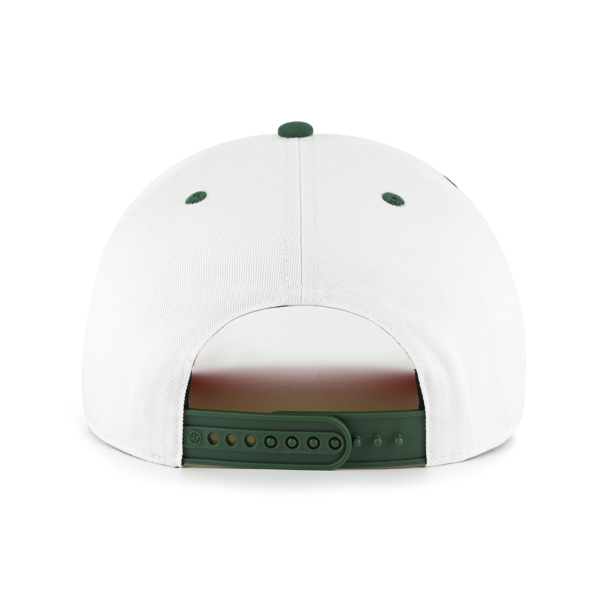 Miami Hurricanes 47 Brand Roscoe Hitch Adjustable Hat - White/Green