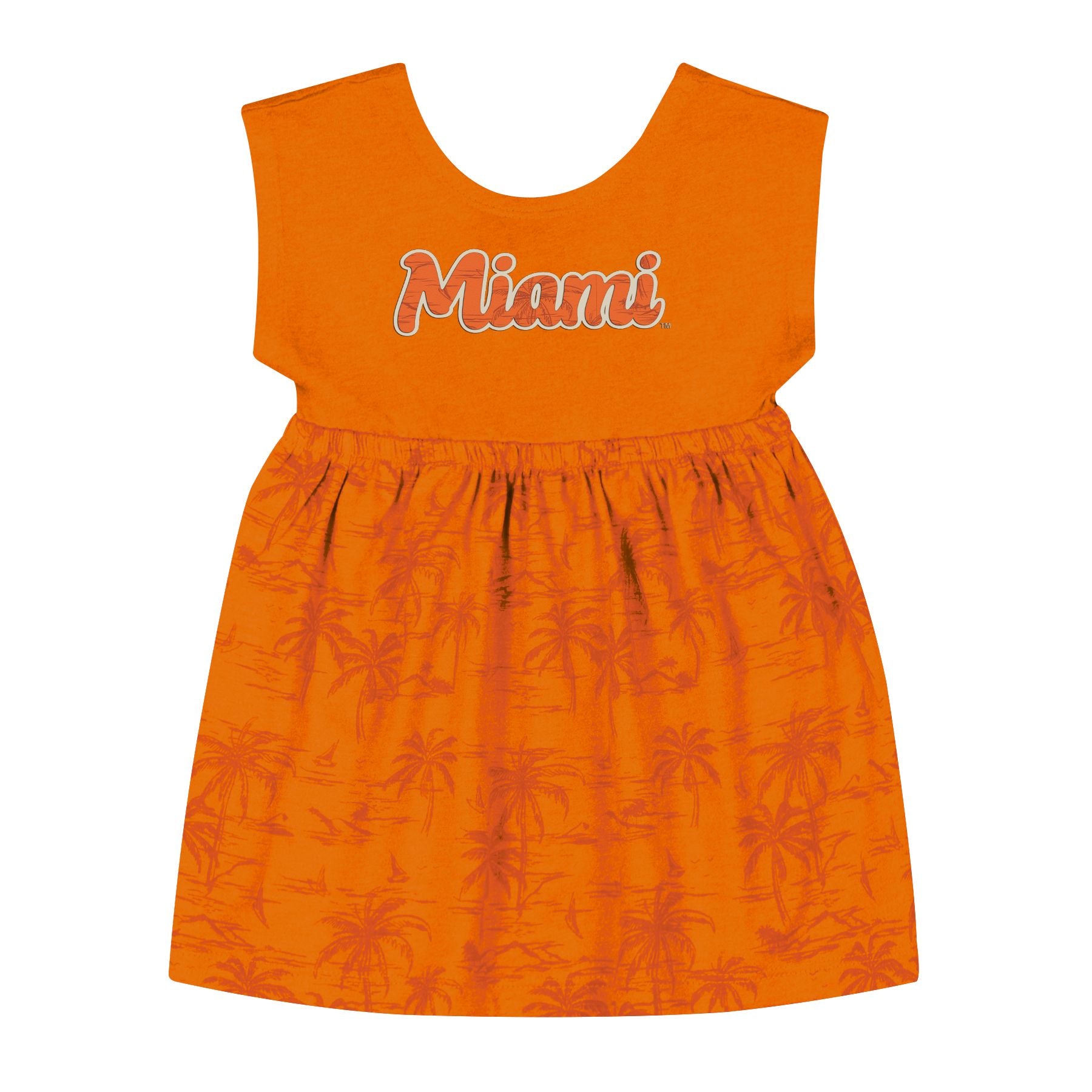 Miami Hurricanes Colosseum Infant Joy Dress - Orange