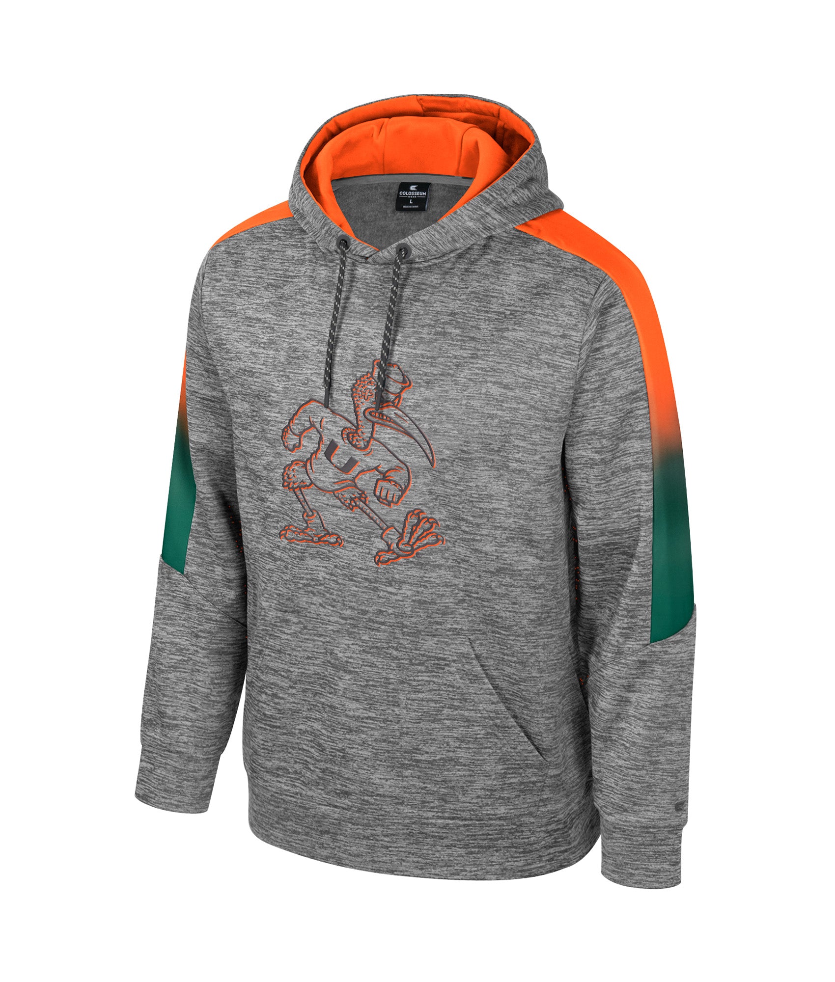 Miami Hurricanes Colosseum The Gang Hoodie - Grey