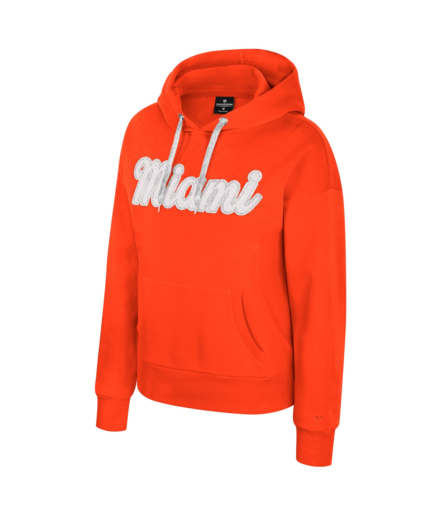 Miami Hurricanes Colosseum Women's Jazz Club Fleece Hoodie - Orange
