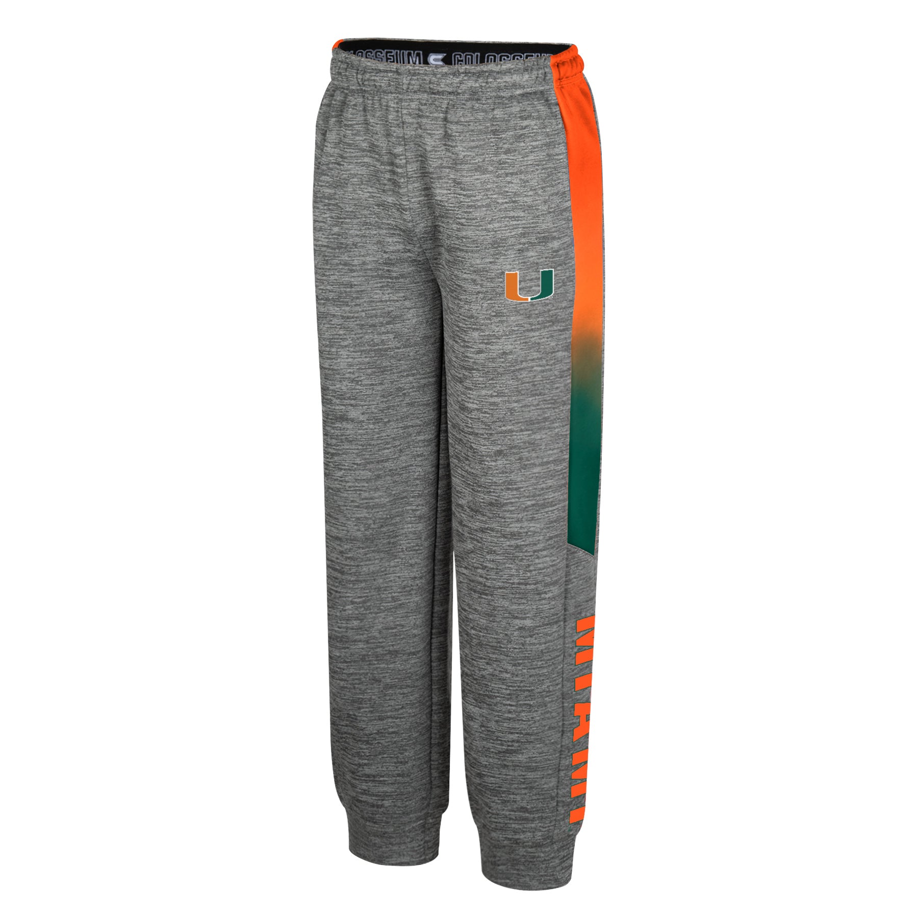 Miami Hurricanes Colosseum Youth The Gang Sweat Pants - Nickel Grey