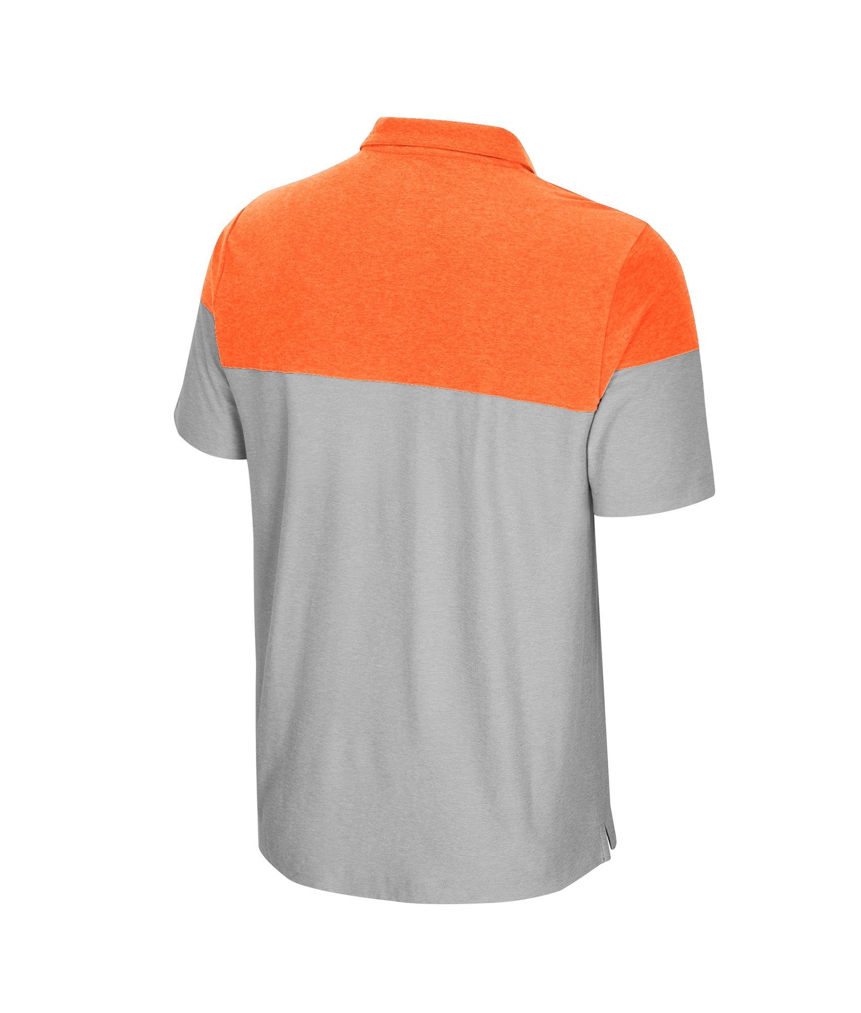Miami Hurricanes Colosseum Mac Colorblock Polo - Ash Grey