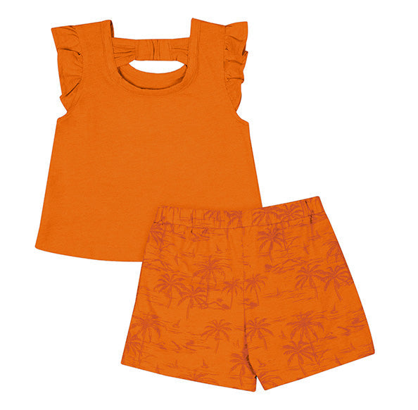 Miami Hurricanes Colosseum Toddler Joy Palm Set - Orange