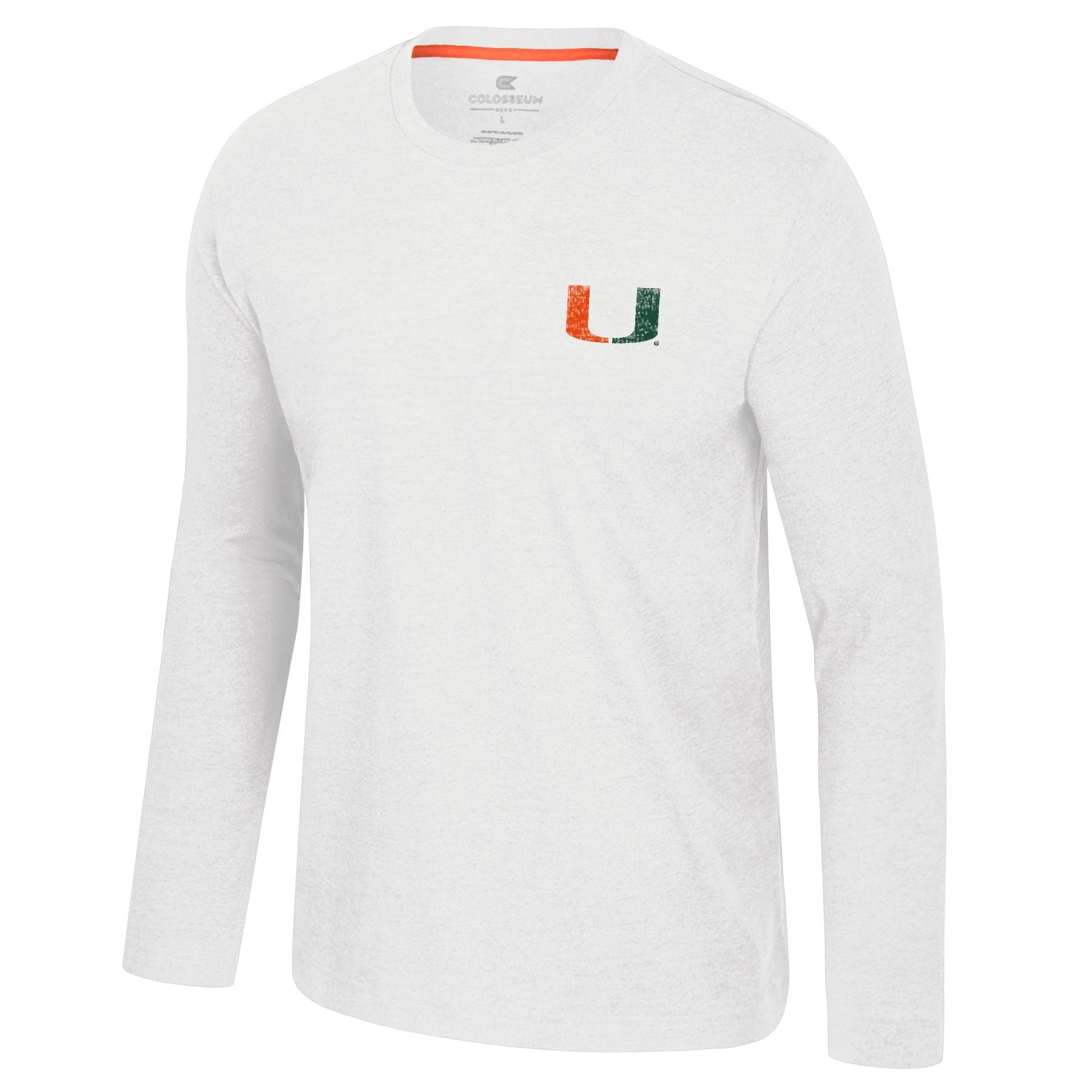 Miami Hurricanes Colosseum Carmy L/S T-Shirt - White