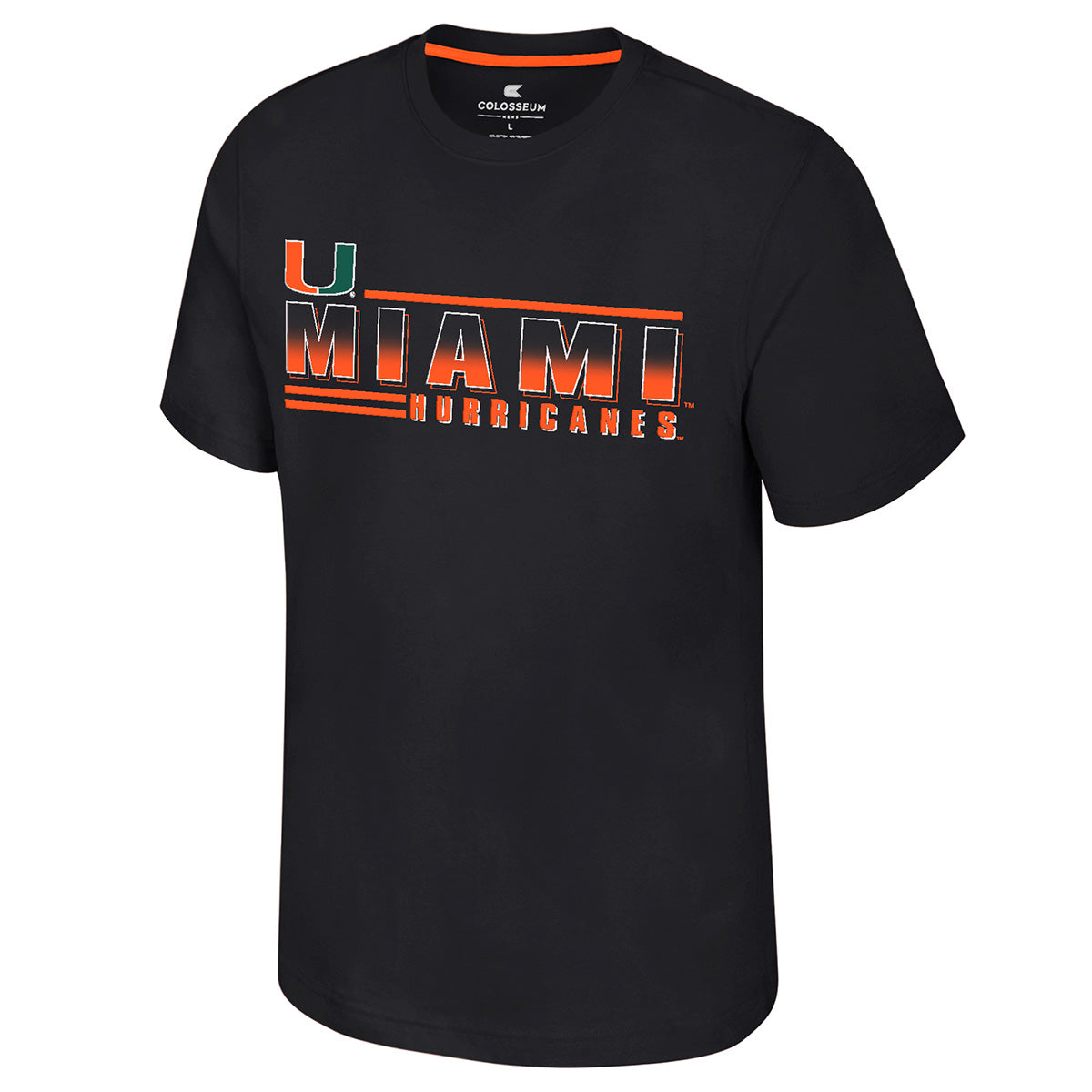 Miami Hurricanes Colosseum Baron T-Shirt - Black