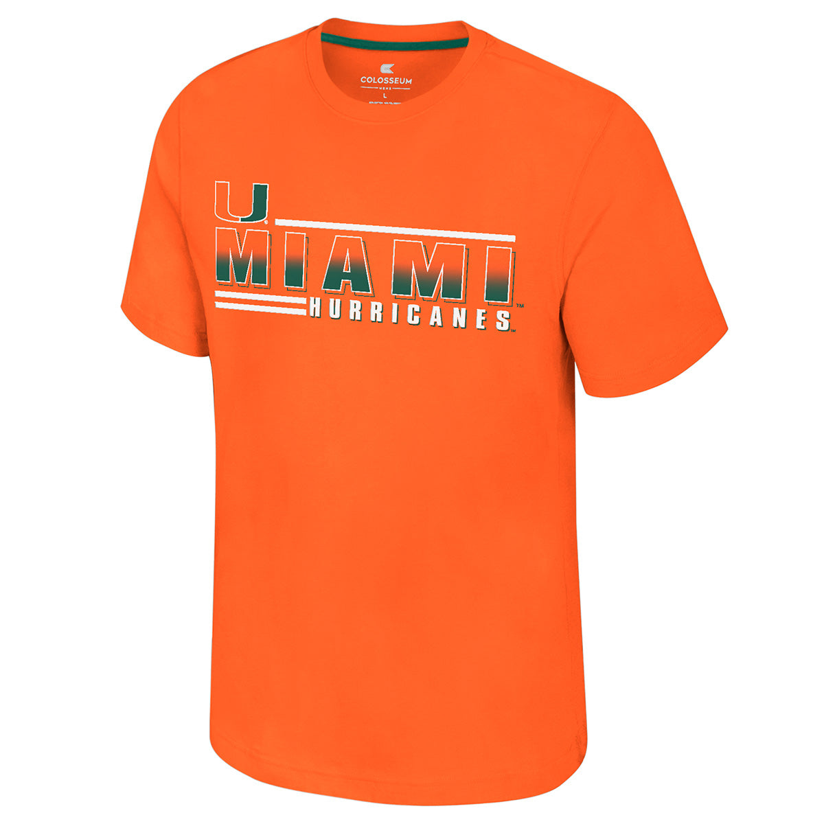 Miami Hurricanes Colosseum Baron T-Shirt - Orange