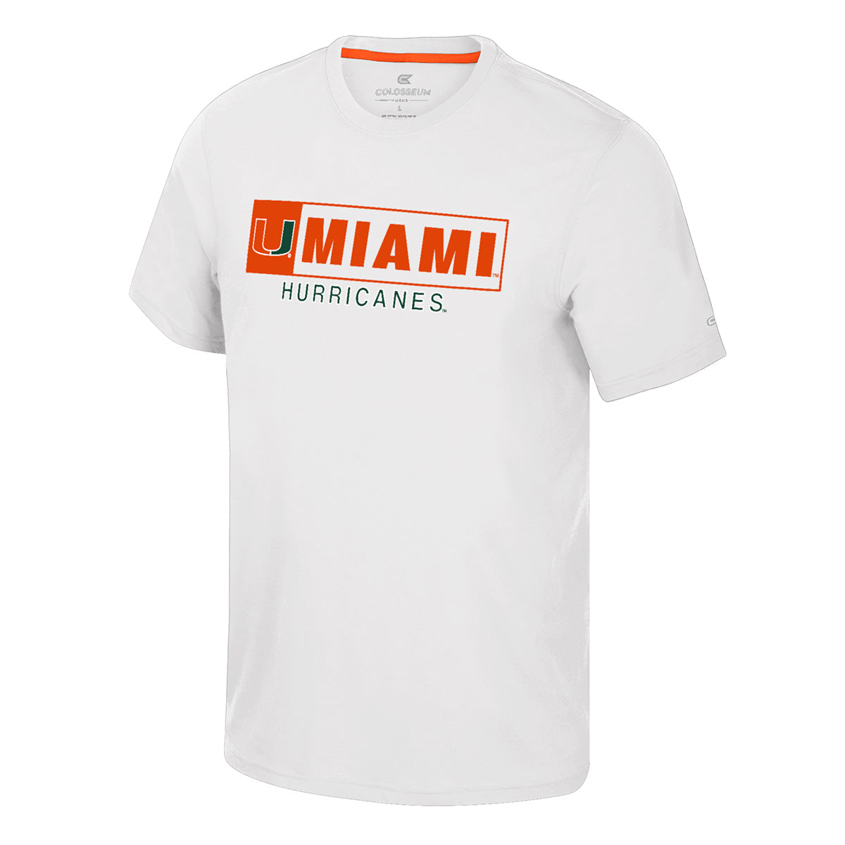 Miami Hurricanes Colosseum Rabban T-Shirt - White