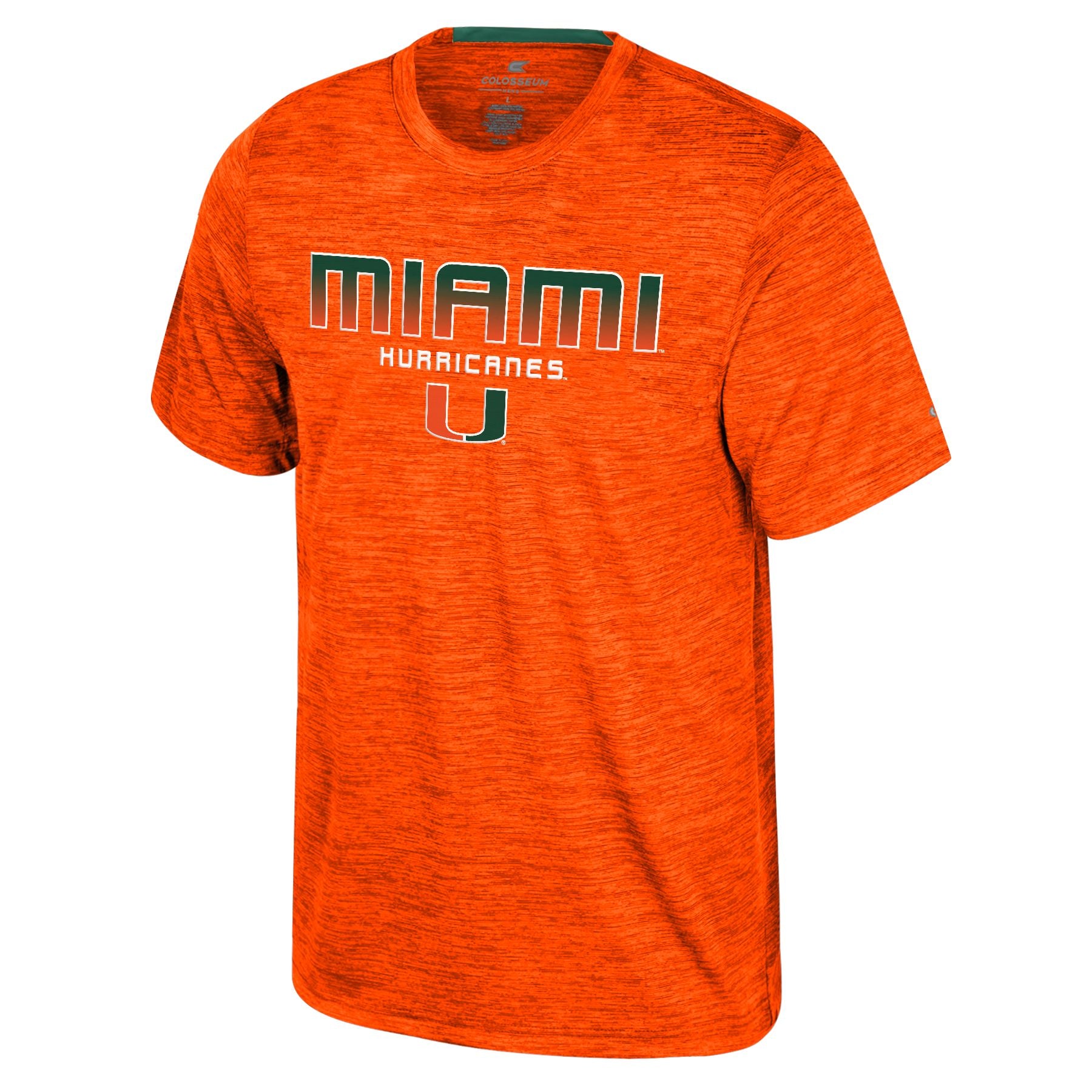 Miami Hurricanes Colosseum Consistency T-Shirt - Orange