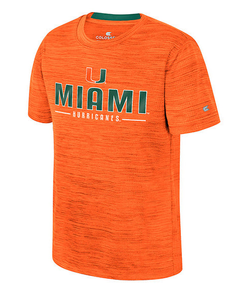 Miami Hurricanes Colosseum Youth Anderson T-Shirt - Orange