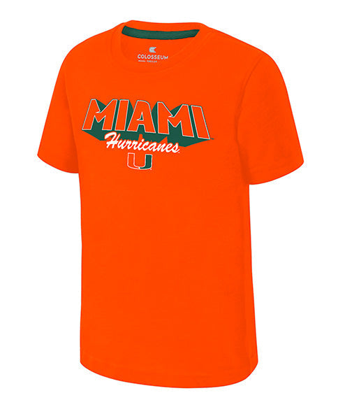 Miami Hurricanes Colosseum Toddler Tryouts T-Shirt - Orange