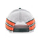 Miami Hurricanes 47 Brand Straight Eight Old English M Trucker Hat - Green/White