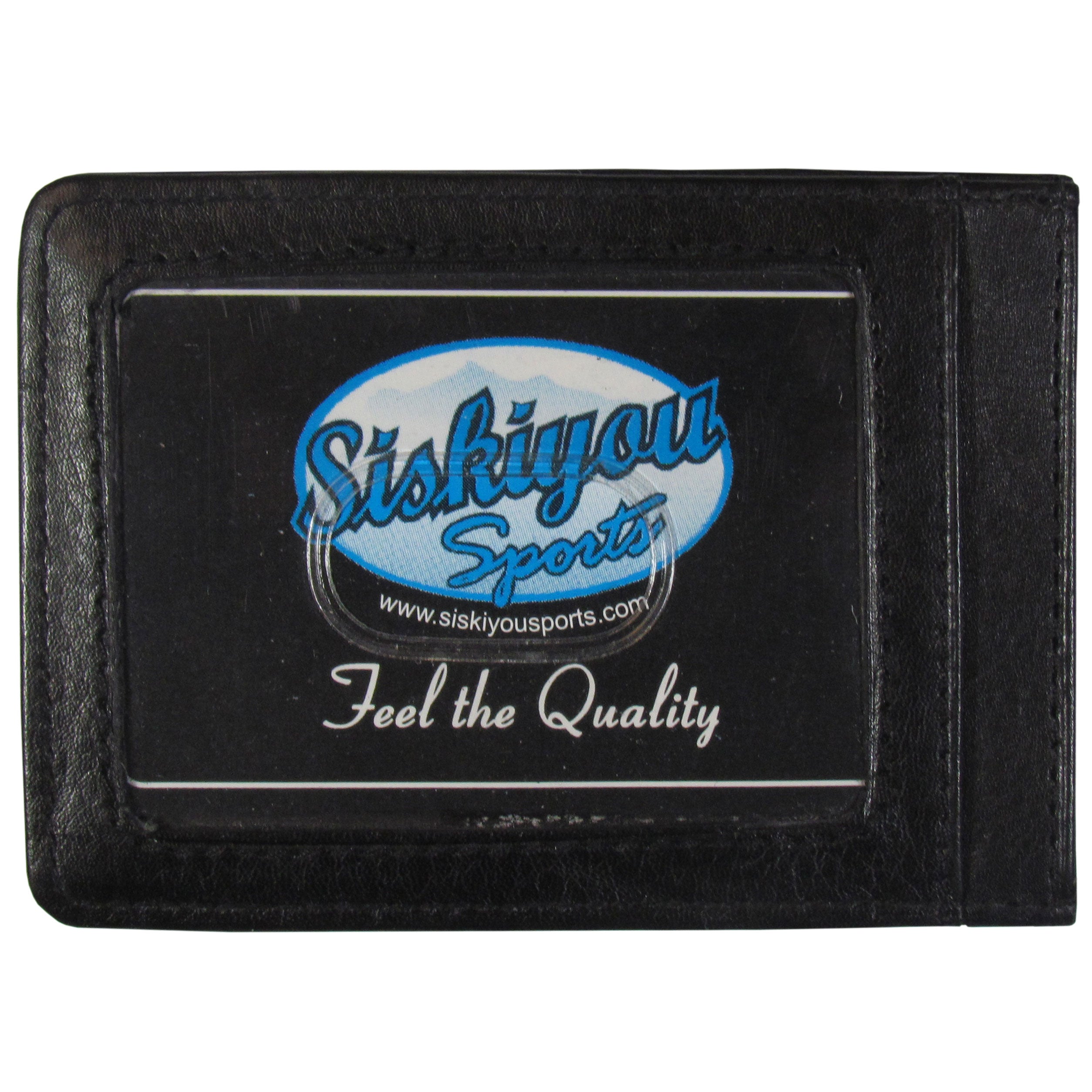 Miami Hurricanes Logo Leather Cash and Cardholder