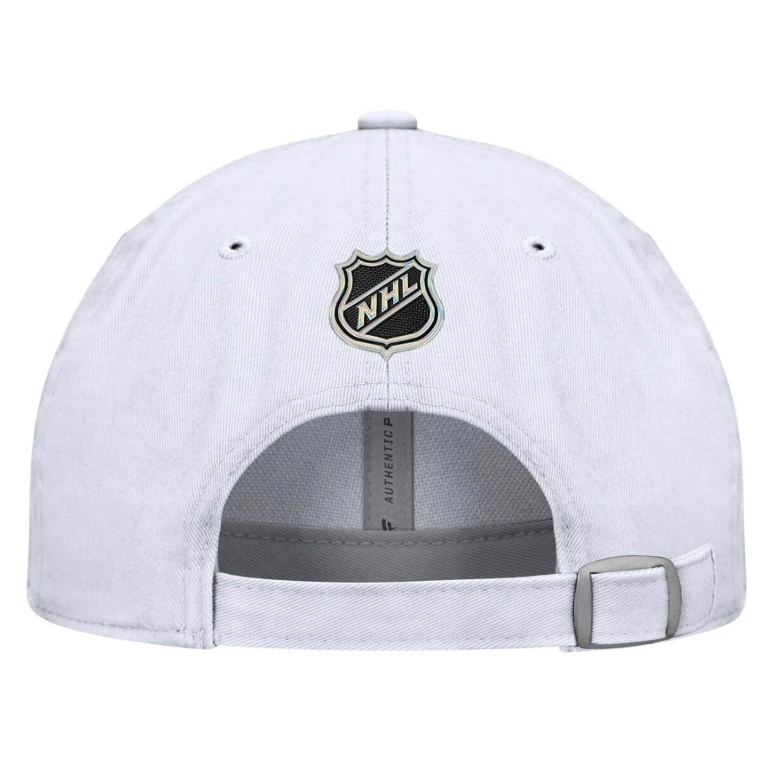 Florida Panthers Fanatics Hockey Fights Cancer Adjustable Hat - White