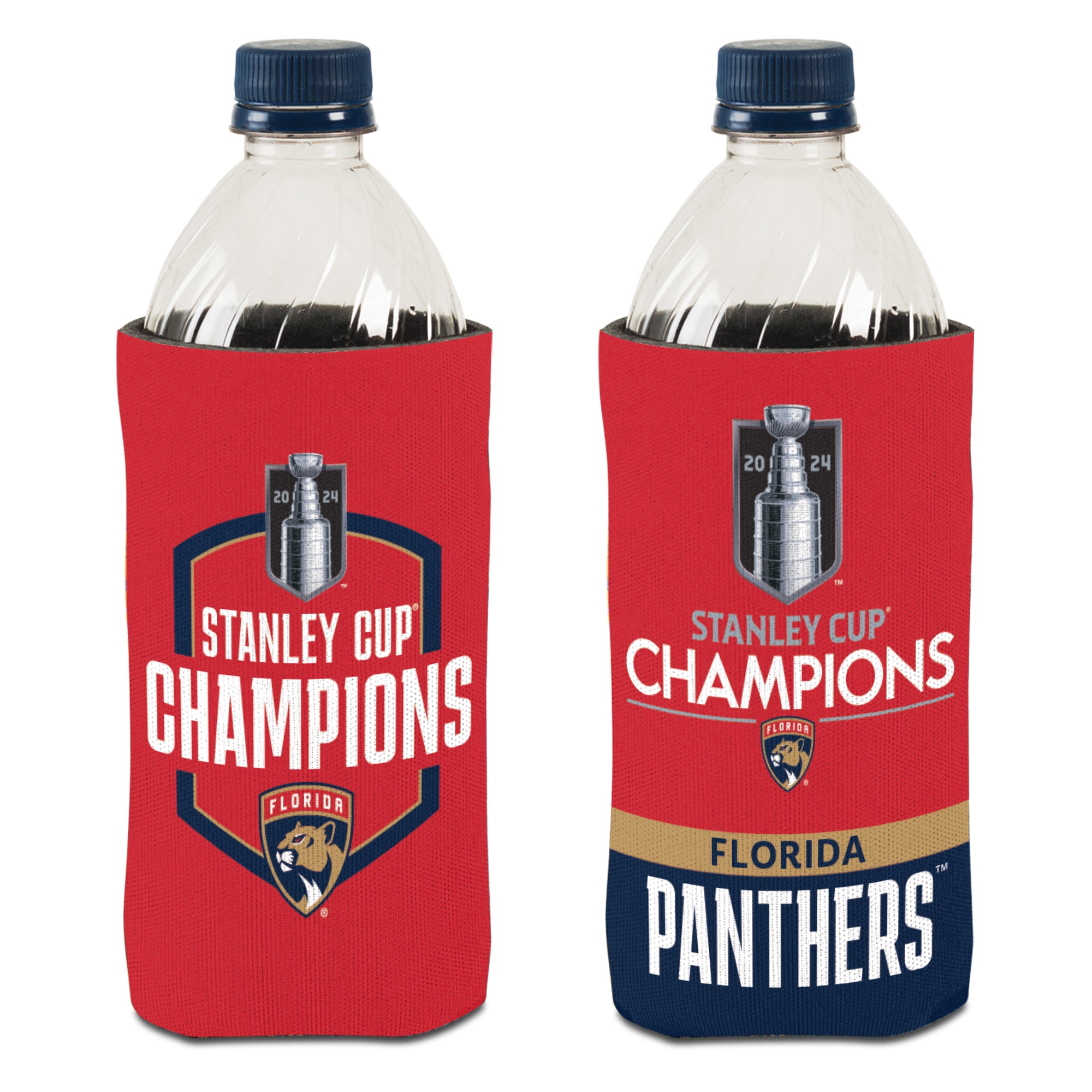 Florida Panthers 2024 Stanley Cup Champions 20 oz Can Cooler - Champ