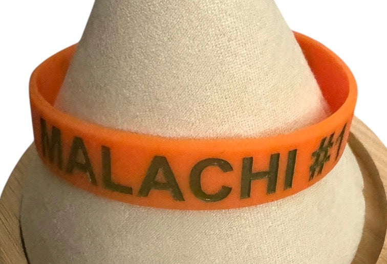 Kids Malachi #1 G.A.B.O.S. Silicone Wrist Band (Copy)