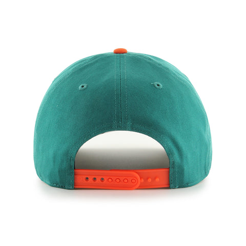 Miami Dolphins '47 Brand Historic Crosstown Adjustable Hat - Aqua/Orange