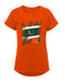 Miami Hurricanes Girls It's All About The U Dolman T-Shirt - Orange
