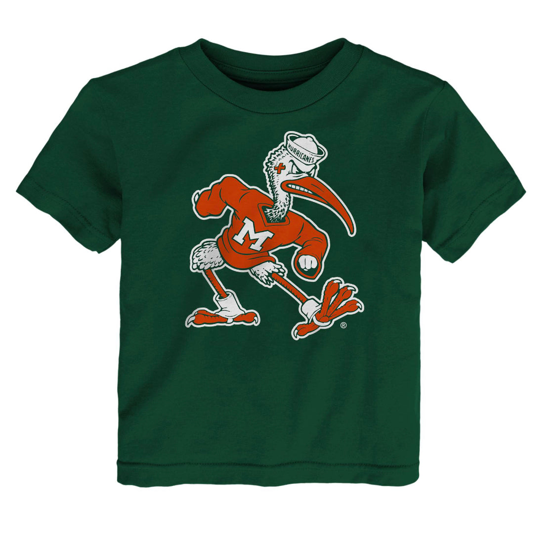 Miami Hurricanes Toddler Sebastian T-Shirt - Green