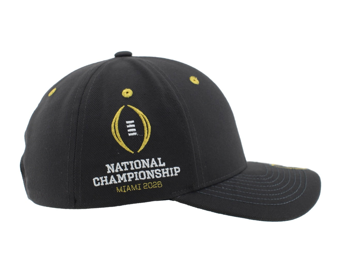 Pre-Order Miami Hurricanes Zephyr 2026 CFP National Championship Game Snapback Hat - Charcoal Gray