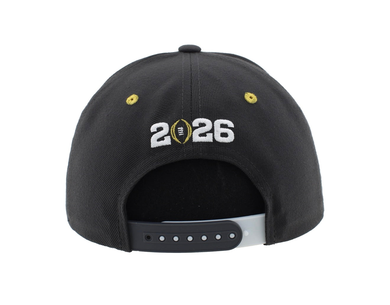 Pre-Order Miami Hurricanes Zephyr 2026 CFP National Championship Game Snapback Hat - Charcoal Gray