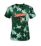 Miami Hurricanes Youth & Kids Dream Team Fashion Tee - Green Cloud Dye