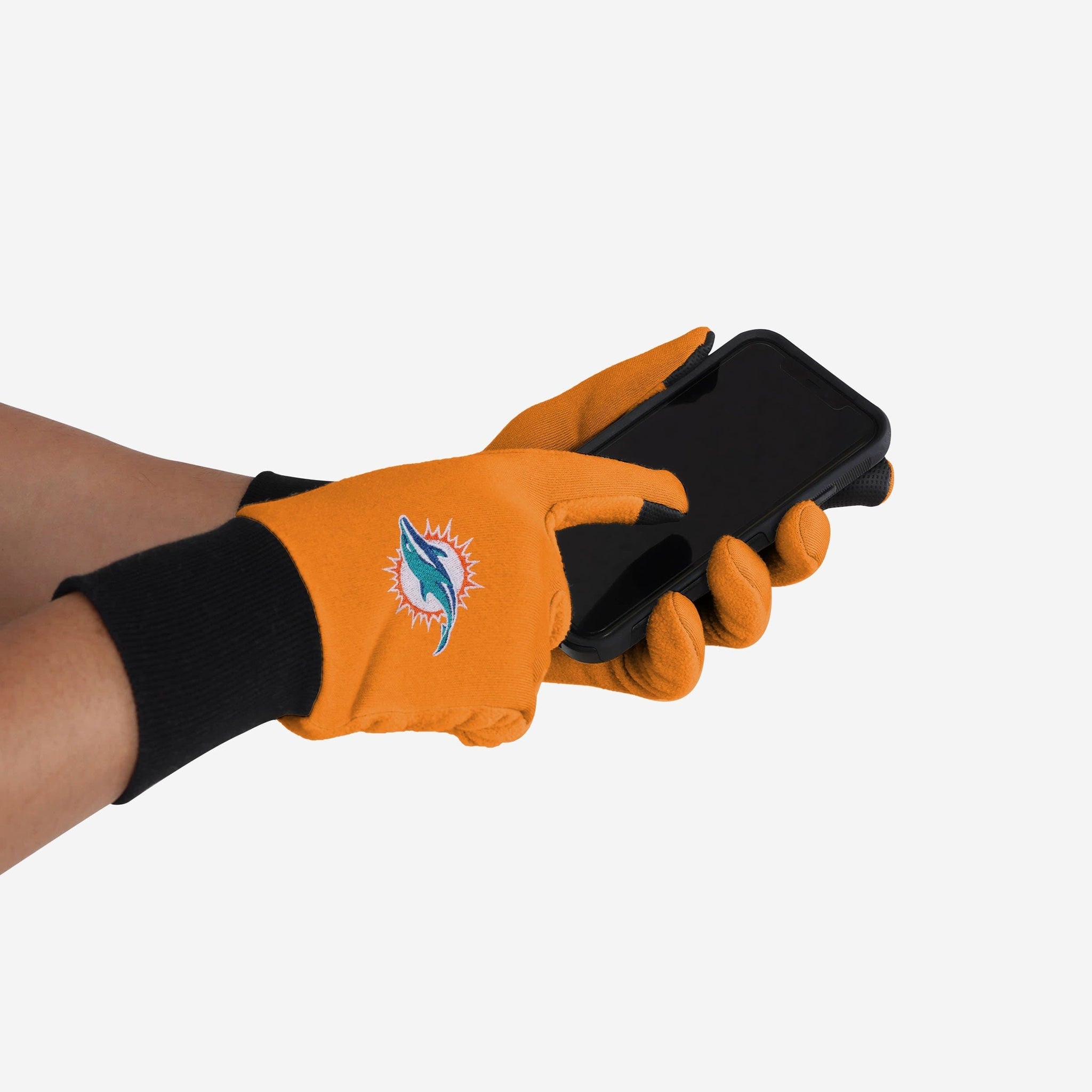 Miami Dolphins Team Texting Gloves