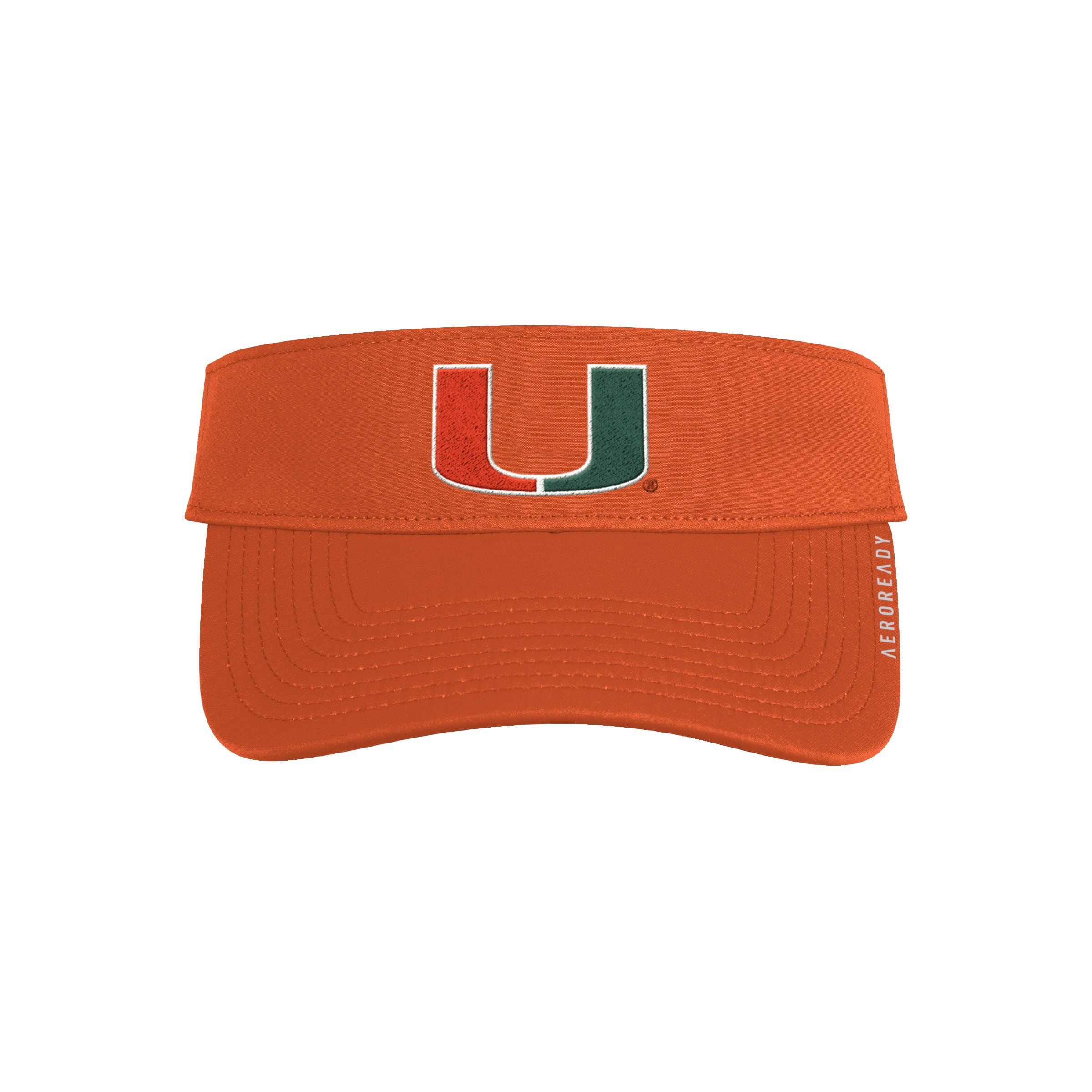 Miami Hurricanes 2023 adidas Coaches Thin Visor - Orange