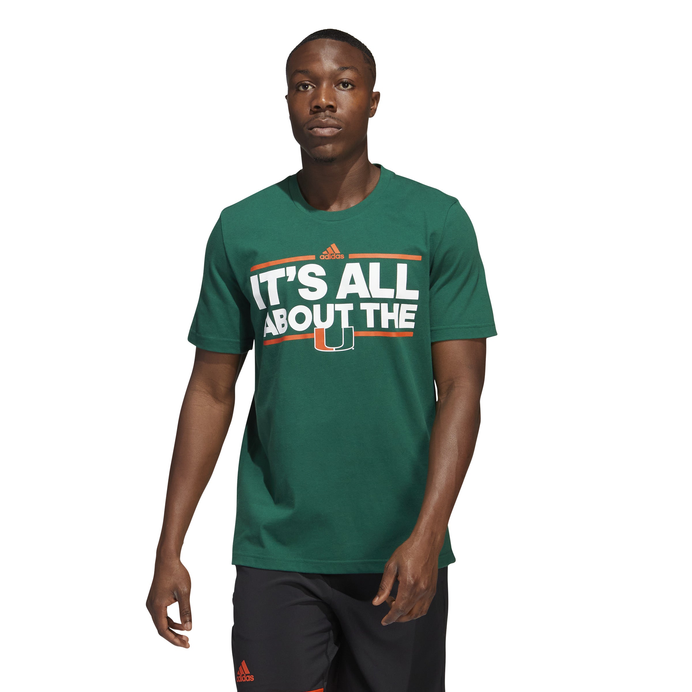 Miami Hurricanes adidas It's All About The U Fresh T-Shirt - Green