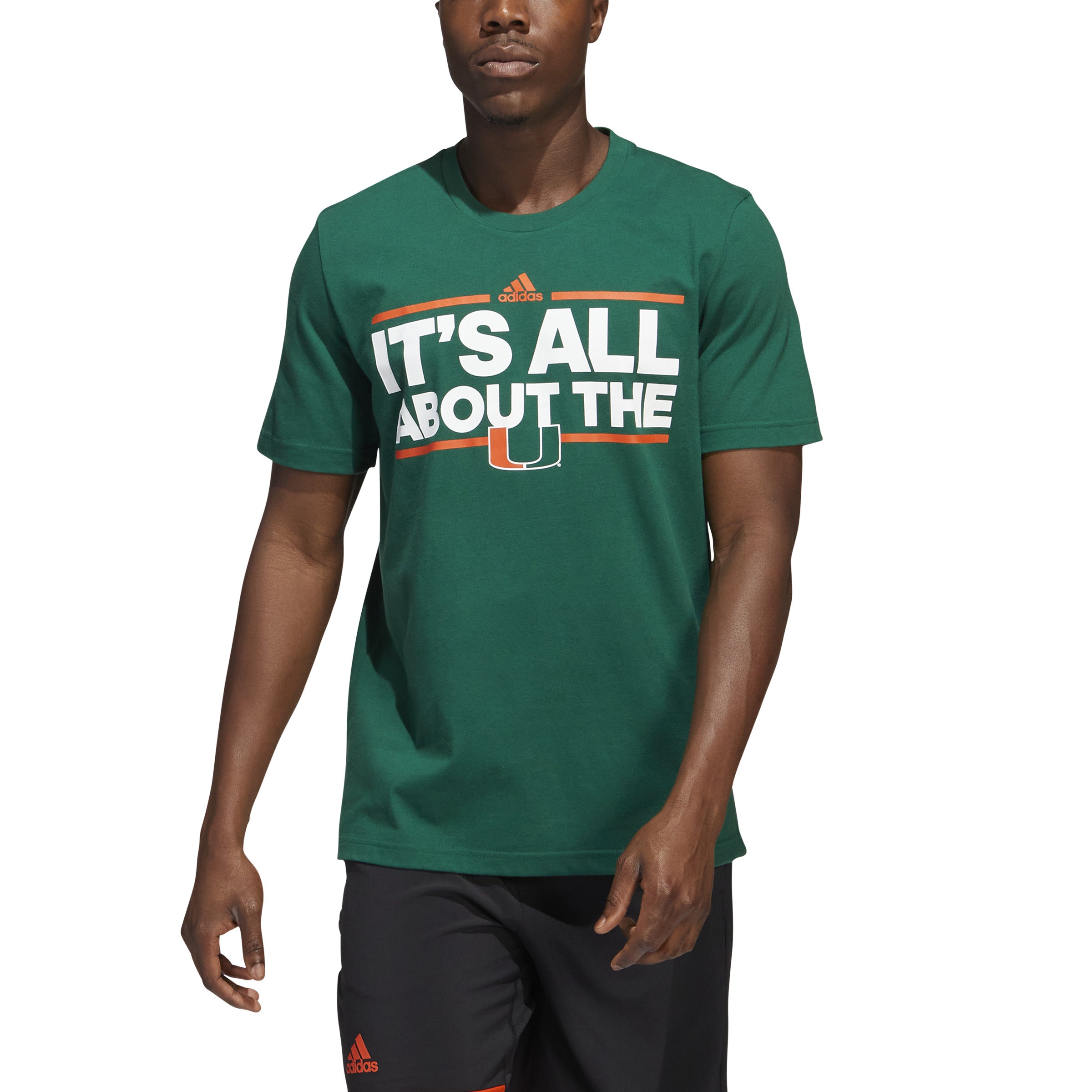 Miami Hurricanes adidas It's All About The U Fresh T-Shirt - Green