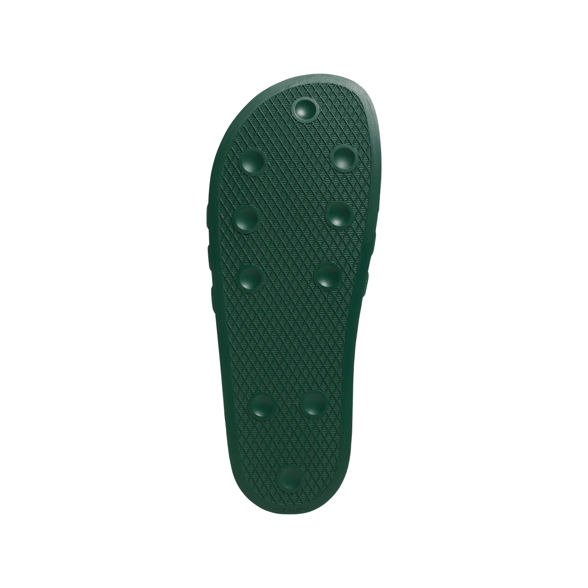 Miami Hurricanes adidas 2026 Performance Shower Slides - Green/Orange