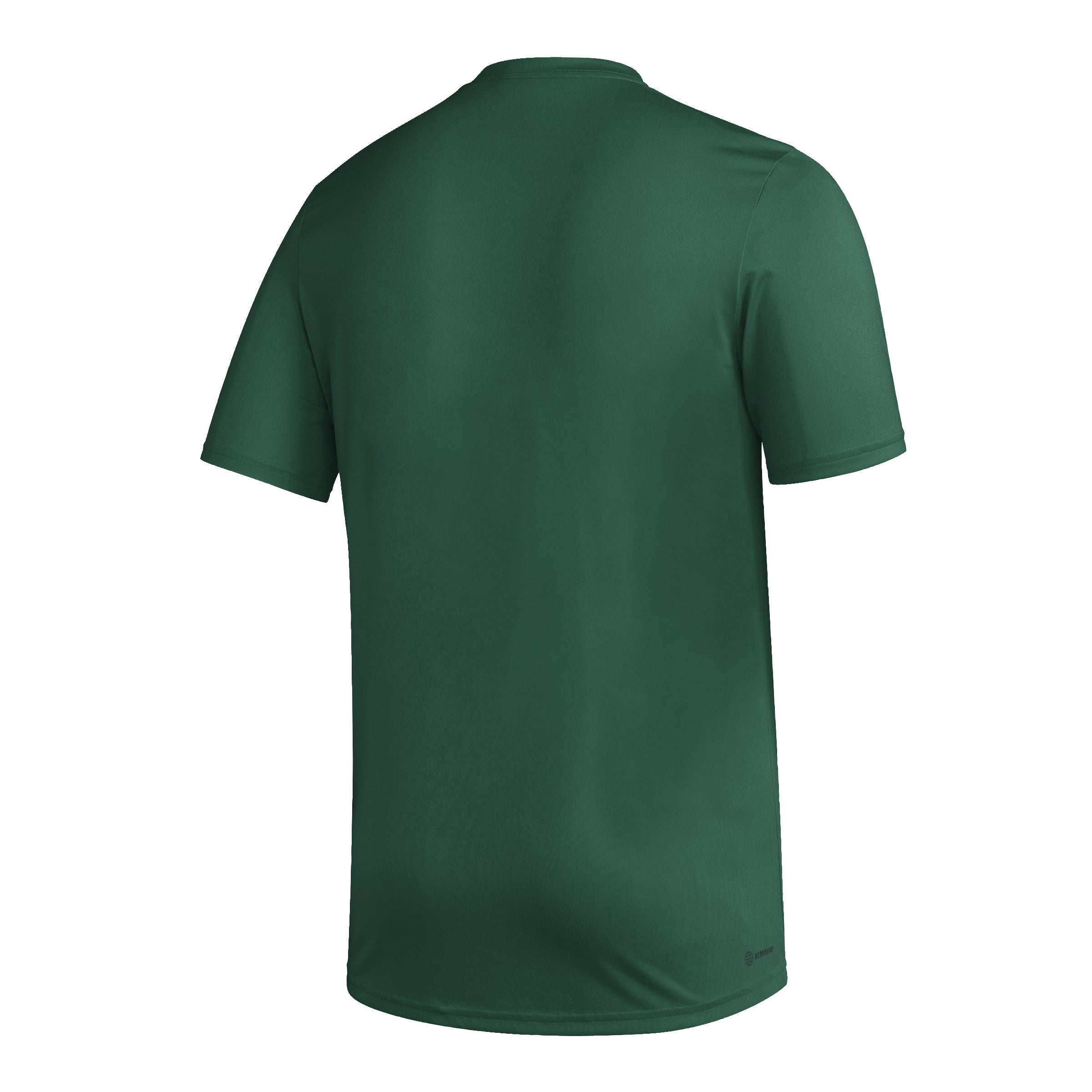 Miami Hurricanes adidas Old English M Aeroready Pregame T-Shirt - Green