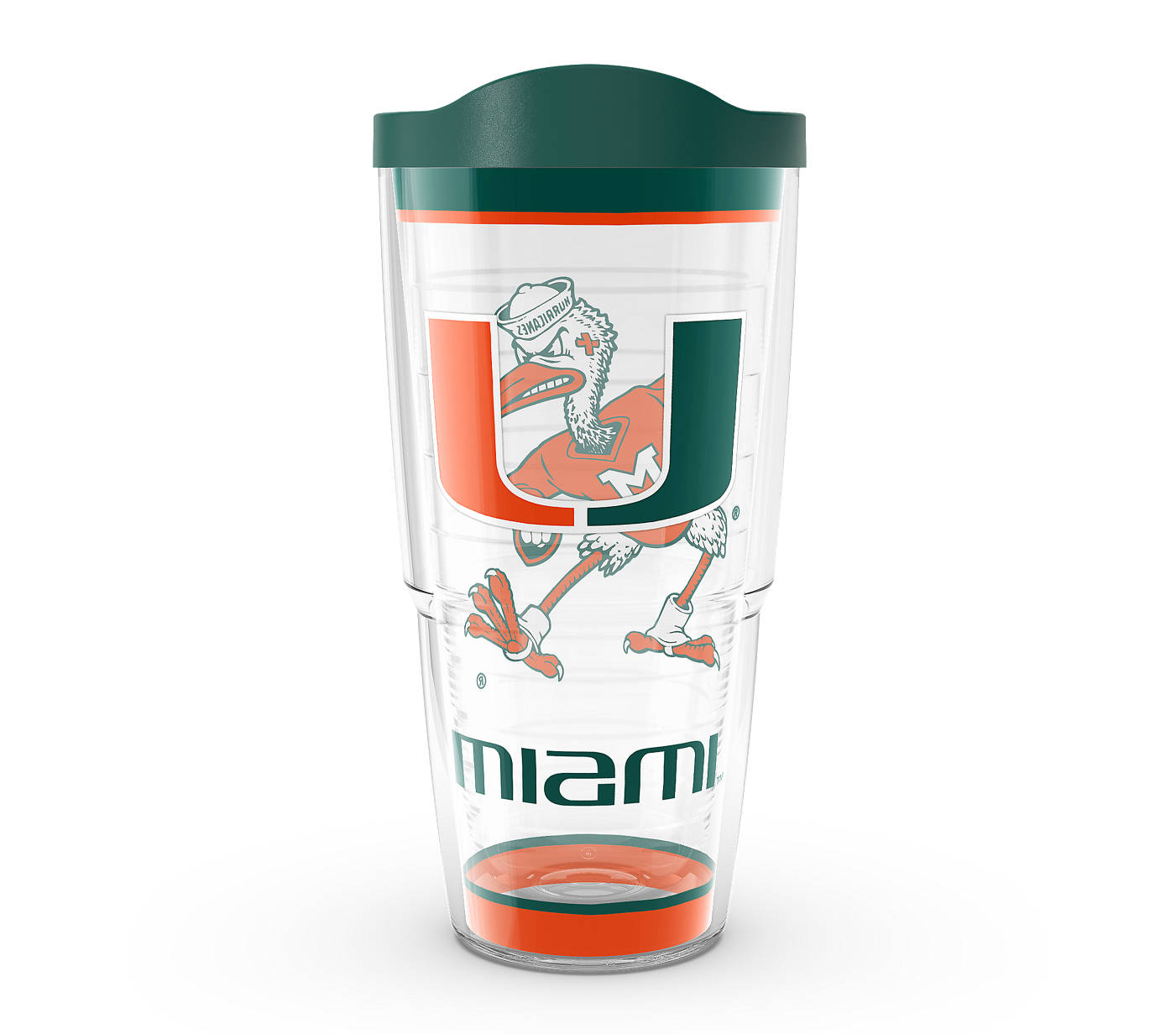Miami Hurricanes Tervis Traditional Cup w/ Lid - 24 oz.