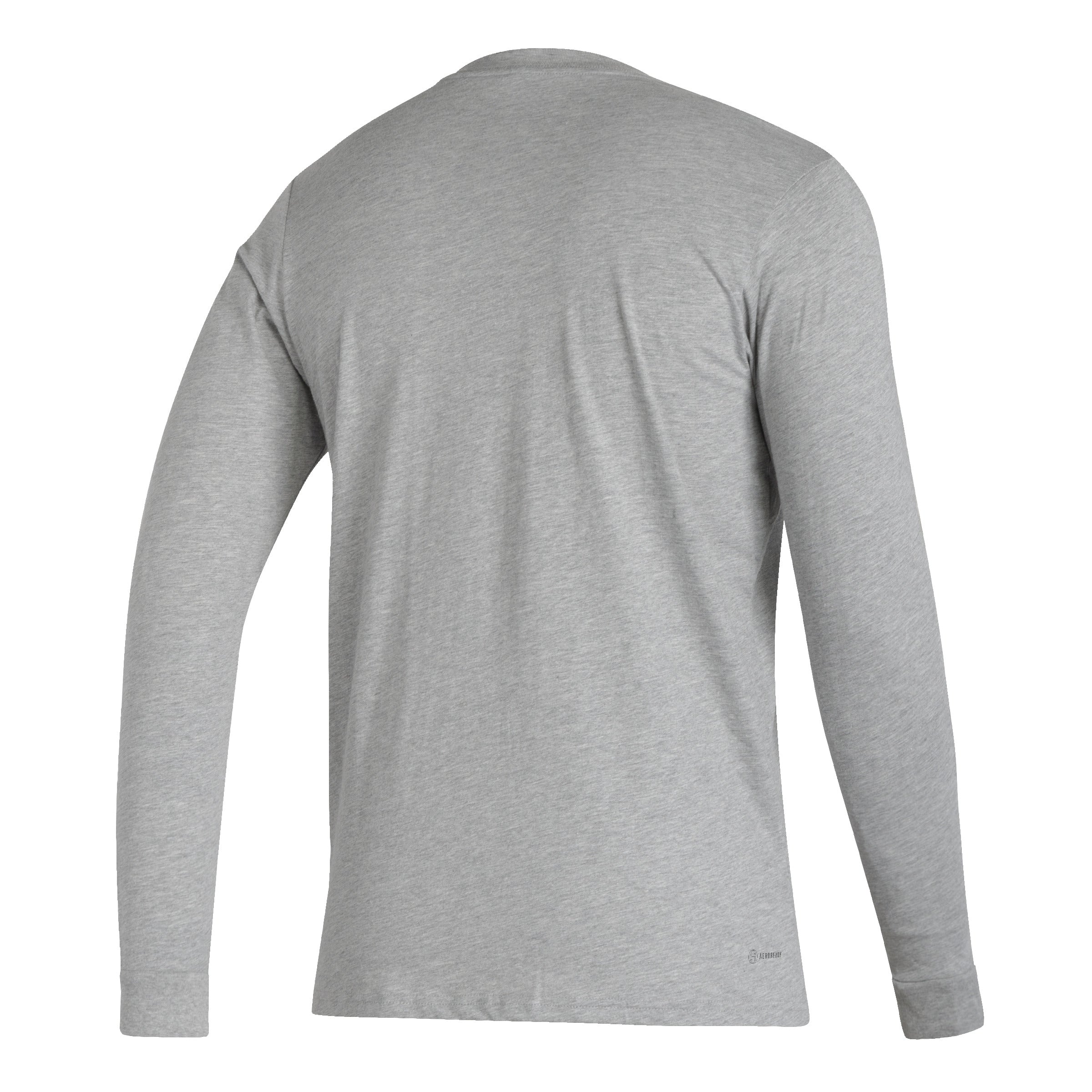 Florida Panthers adidas Hockey Puck Shield LS T-Shirt - Grey