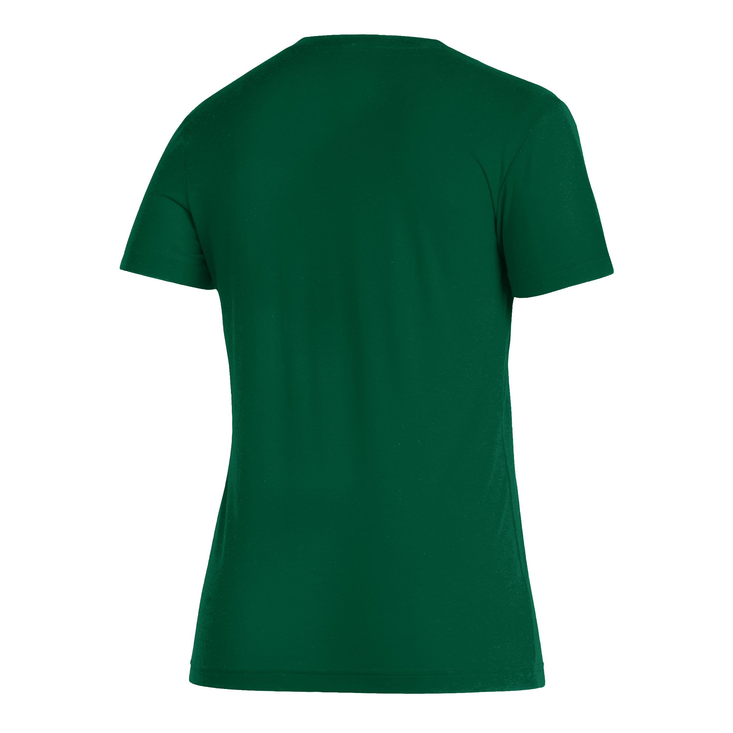 Miami Hurricanes adidas Women's Pattern Tri-Blend V-Neck T-Shirt - Green