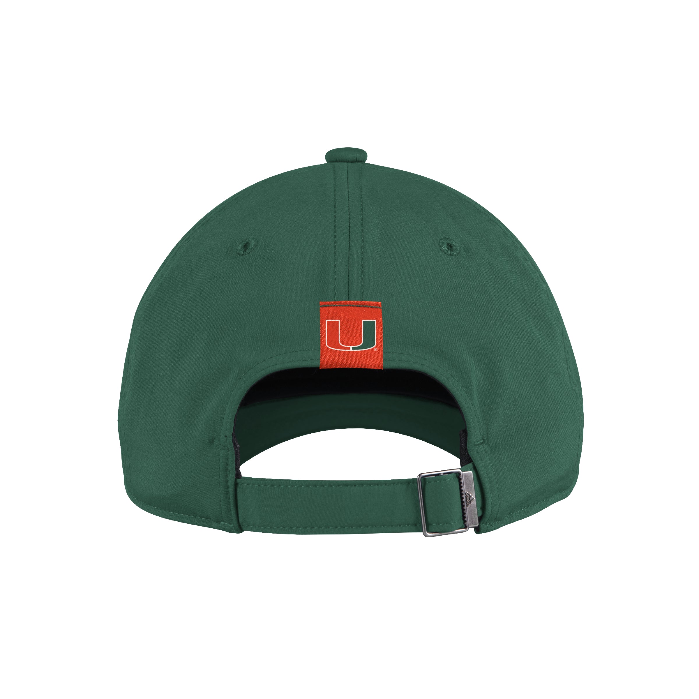 Miami Hurricanes adidas Athl. Dept Adjustable Hat - Green
