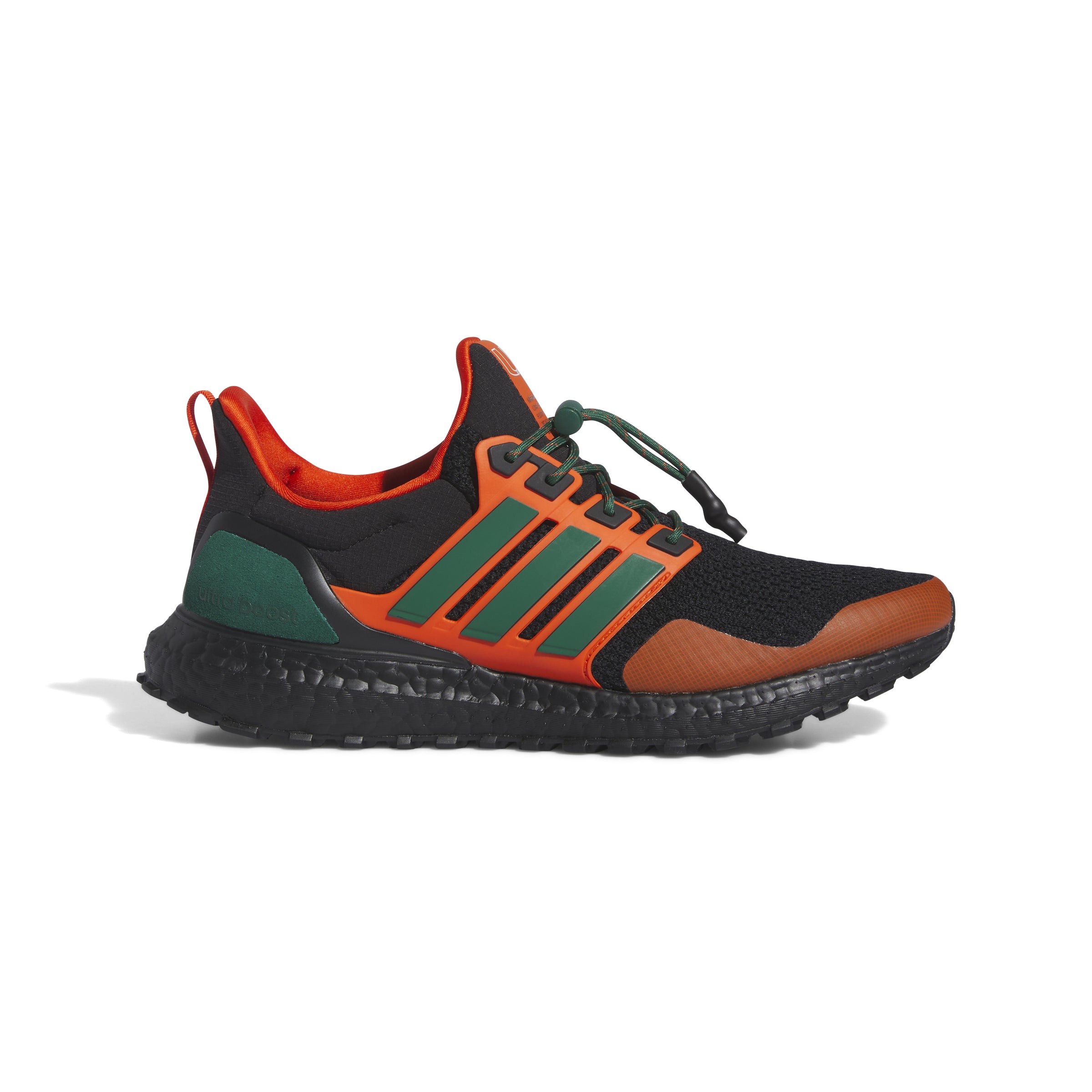 Miami Hurricanes adidas Ultraboost 1.0  Shoes  /  Sneakers - Black/Orange