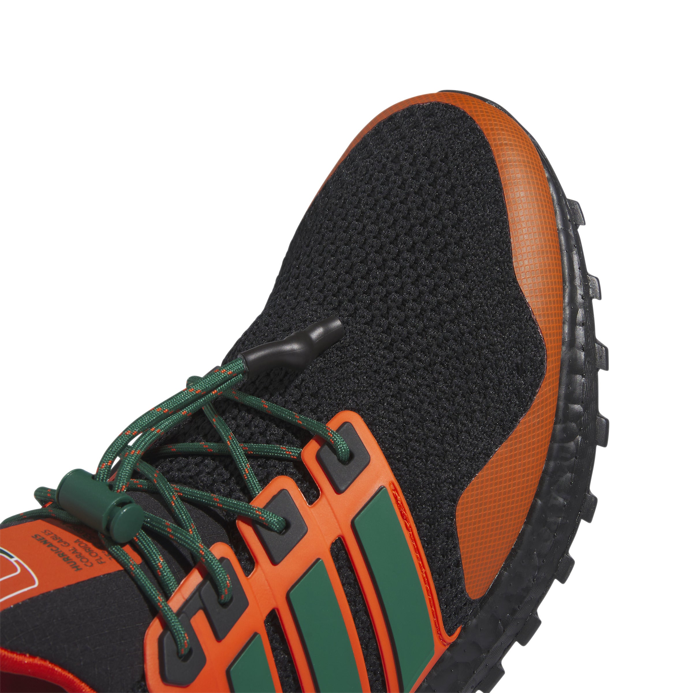2023 Miami Hurricanes adidas Ultraboost 1.0  Shoes  /  Sneakers - Black/Orange