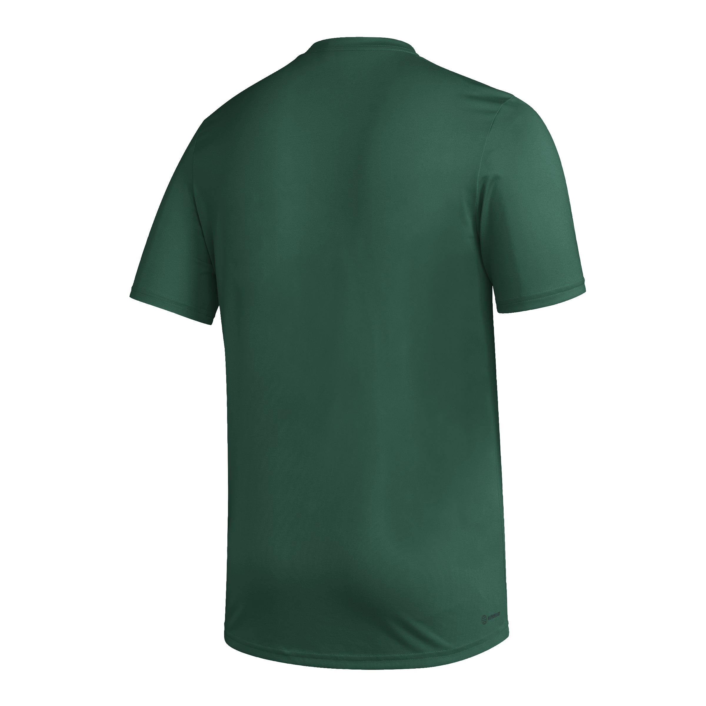 Miami Hurricanes 2023 adidas Aeroready Pregame Issued By T-Shirt - Green