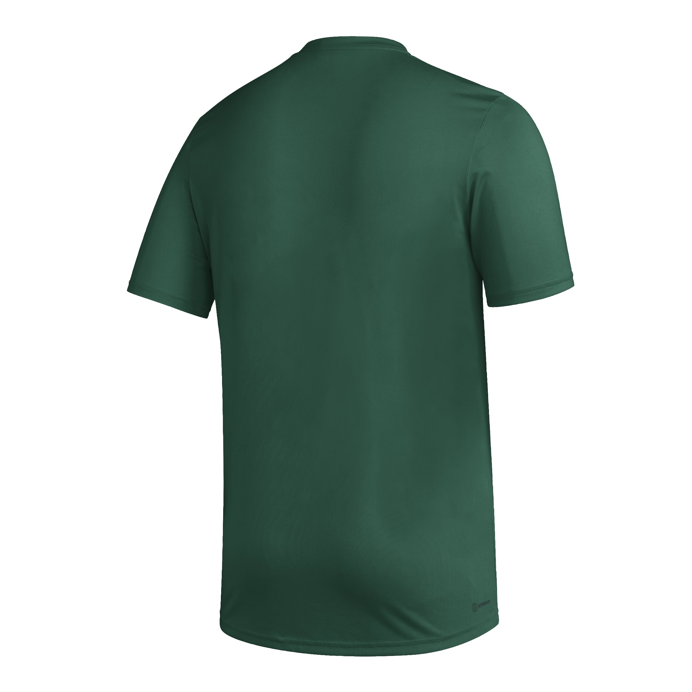 Miami Hurricanes adidas Aeroready Pregame Issued By T-Shirt - Green