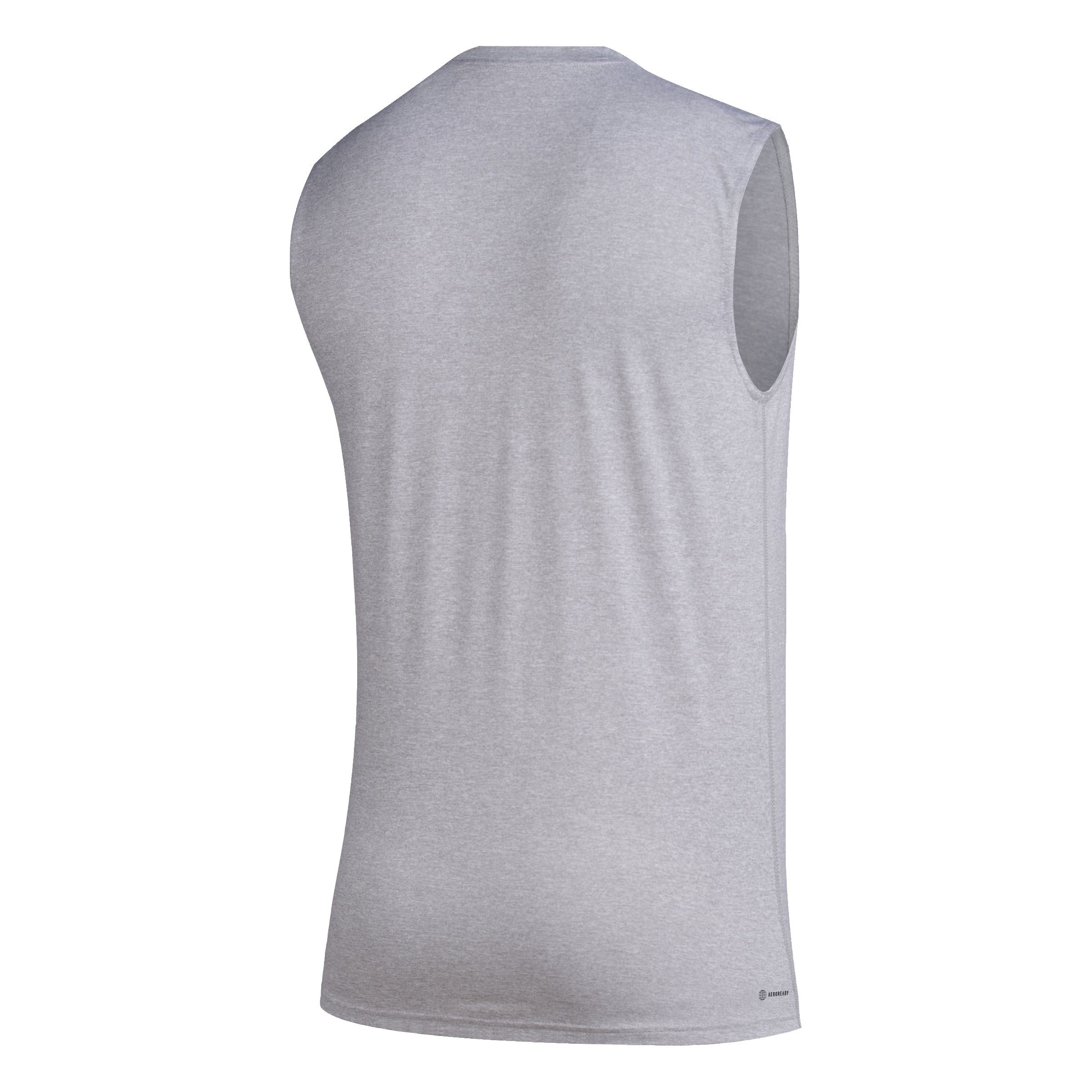 Miami Hurricanes adidas Primary Logo Sleeveless Shirt - Grey