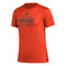 Miami Hurricanes 2023 adidas Women's Issued By Aeroready Pregame T-Shirt - Orange
